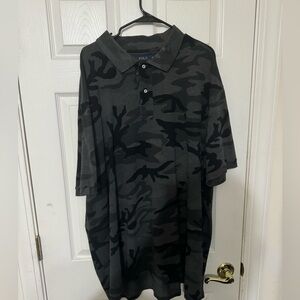 Black camo polo by Ralph Lauren 4xb